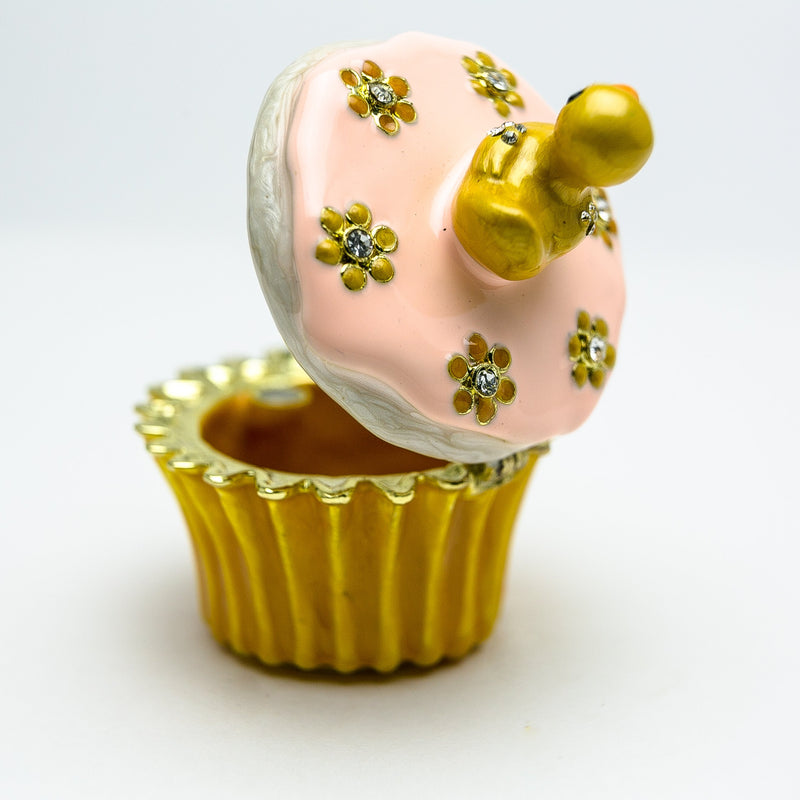 Yellow Duck on Cupcake